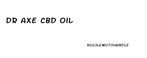 Dr Axe Cbd Oil