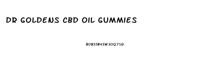 Dr Goldens Cbd Oil Gummies