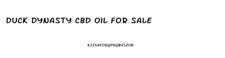 Duck Dynasty Cbd Oil For Sale