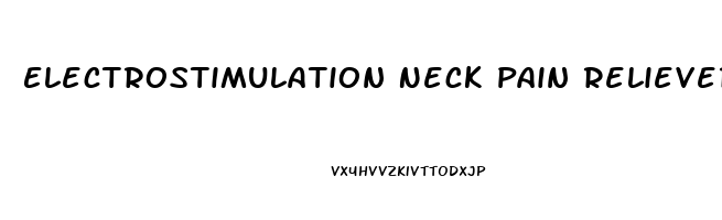 Electrostimulation Neck Pain Reliever