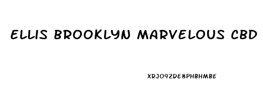 Ellis Brooklyn Marvelous Cbd Massage And Body Oil