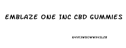 Emblaze One Inc Cbd Gummies