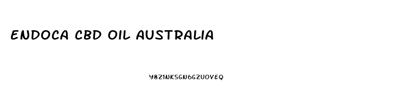 Endoca Cbd Oil Australia