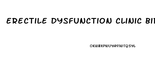 Erectile Dysfunction Clinic Birmingham