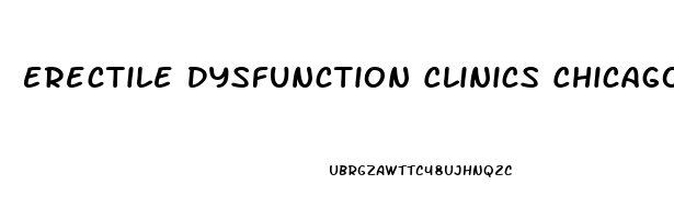Erectile Dysfunction Clinics Chicago