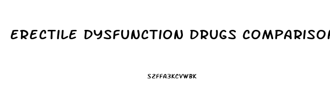 Erectile Dysfunction Drugs Comparison Chart