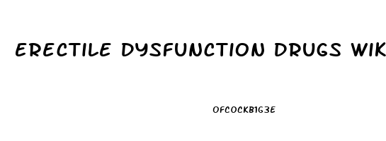 Erectile Dysfunction Drugs Wikipedia