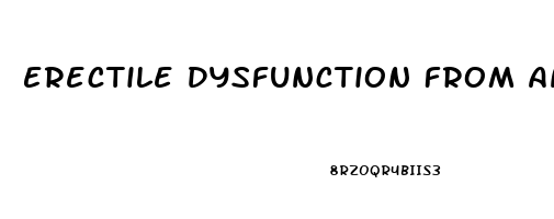 Erectile Dysfunction From Antidepressants