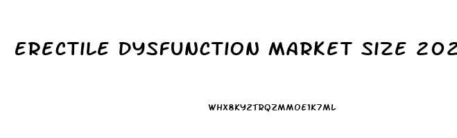 Erectile Dysfunction Market Size 2023