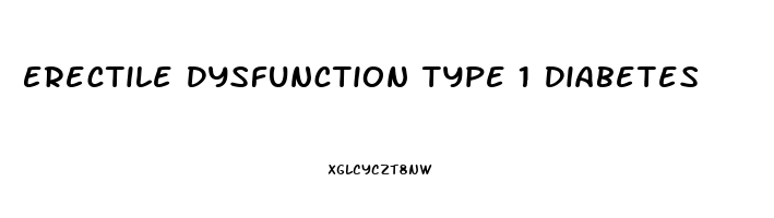 Erectile Dysfunction Type 1 Diabetes