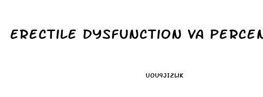 Erectile Dysfunction Va Percentage