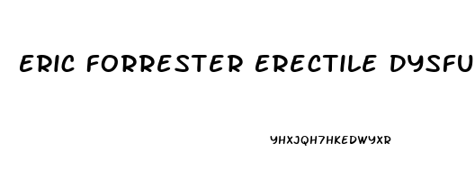 Eric Forrester Erectile Dysfunction