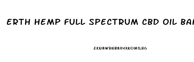 Erth Hemp Full Spectrum Cbd Oil Banana