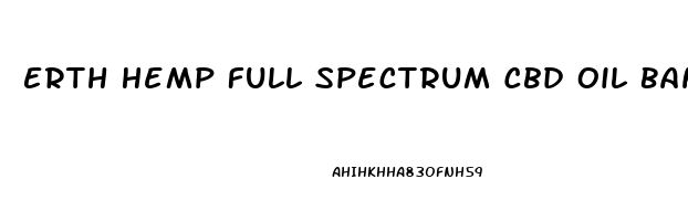 Erth Hemp Full Spectrum Cbd Oil Banana