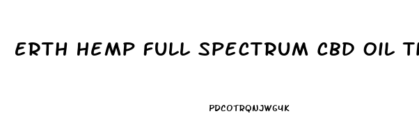 Erth Hemp Full Spectrum Cbd Oil Tincture Passion Fruit