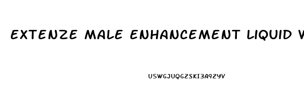 Extenze Male Enhancement Liquid Walmart