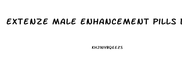 Extenze Male Enhancement Pills Directions