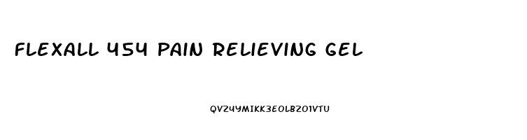 Flexall 454 Pain Relieving Gel