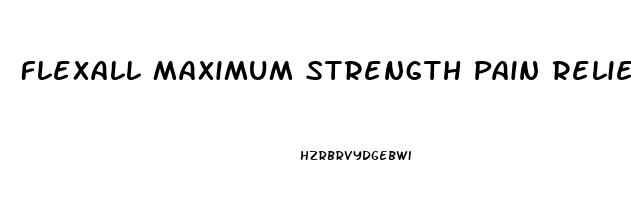 Flexall Maximum Strength Pain Relieving Gel