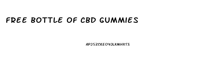 Free Bottle Of Cbd Gummies