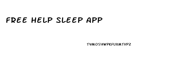 Free Help Sleep App
