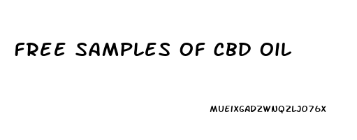 Free Samples Of Cbd Oil