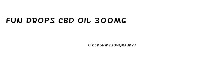 Fun Drops Cbd Oil 300mg