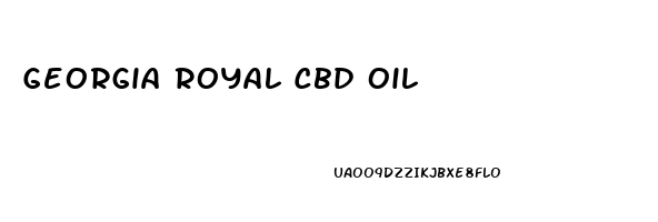Georgia Royal Cbd Oil