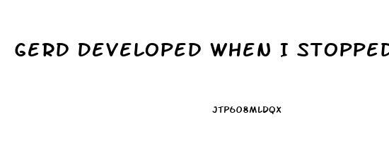 Gerd Developed When I Stopped Cbd Oil