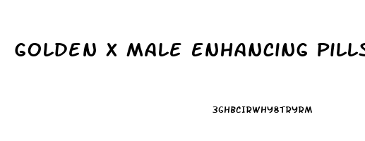 Golden X Male Enhancing Pills