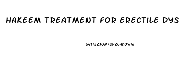 Hakeem Treatment For Erectile Dysfunction