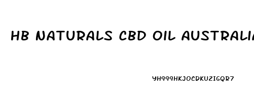 Hb Naturals Cbd Oil Australia