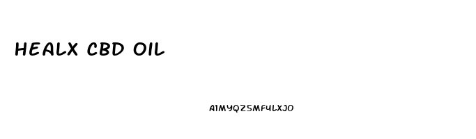 Healx Cbd Oil
