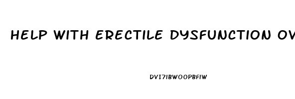 Help With Erectile Dysfunction Over The Counter