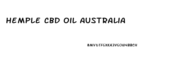 Hemple Cbd Oil Australia