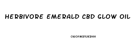 Herbivore Emerald Cbd Glow Oil