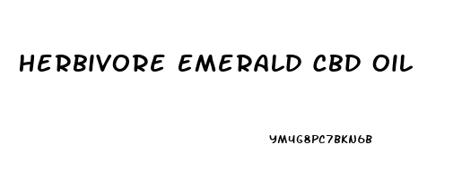 Herbivore Emerald Cbd Oil