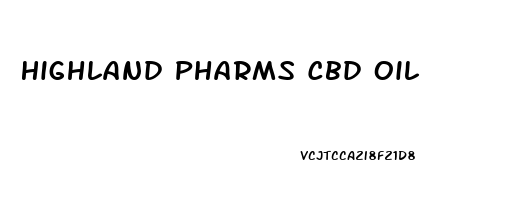 Highland Pharms Cbd Oil