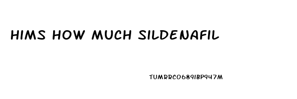 Hims How Much Sildenafil