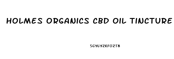 Holmes Organics Cbd Oil Tincture