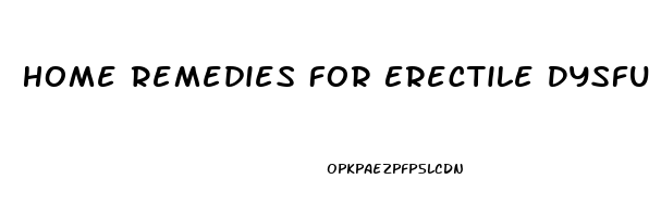 Home Remedies For Erectile Dysfunction Youtube