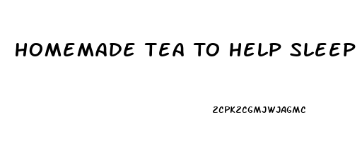 Homemade Tea To Help Sleep