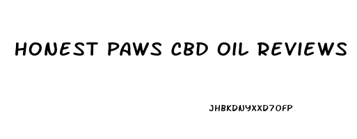 Honest Paws Cbd Oil Reviews