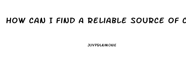 How Can I Find A Reliable Source Of Cbd Oil