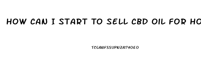 How Can I Start To Sell Cbd Oil For Horses