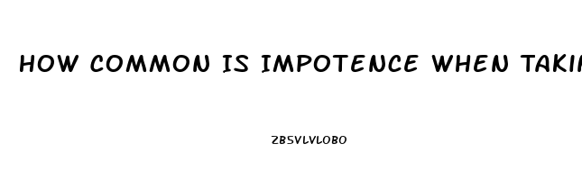 How Common Is Impotence When Taking Telmisartan