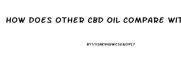 How Does Other Cbd Oil Compare With Hempworx