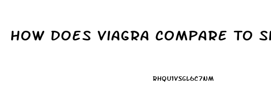 How Does Viagra Compare To Sildenafil