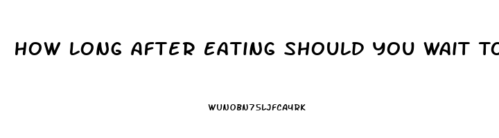 How Long After Eating Should You Wait To Take Sildenafil 20 Mg