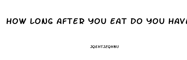 How Long After You Eat Do You Have To Wait For Sildenafil To Work Better